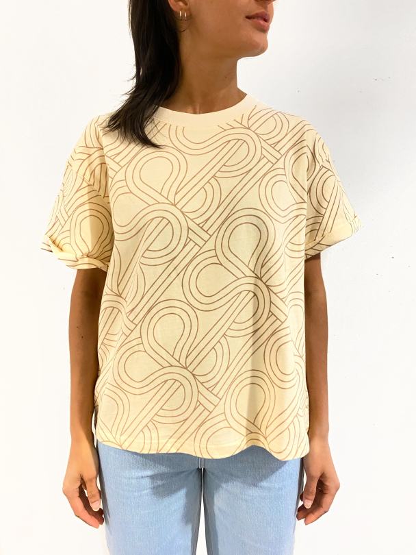 Topaz Tee - Natural  - Image 1