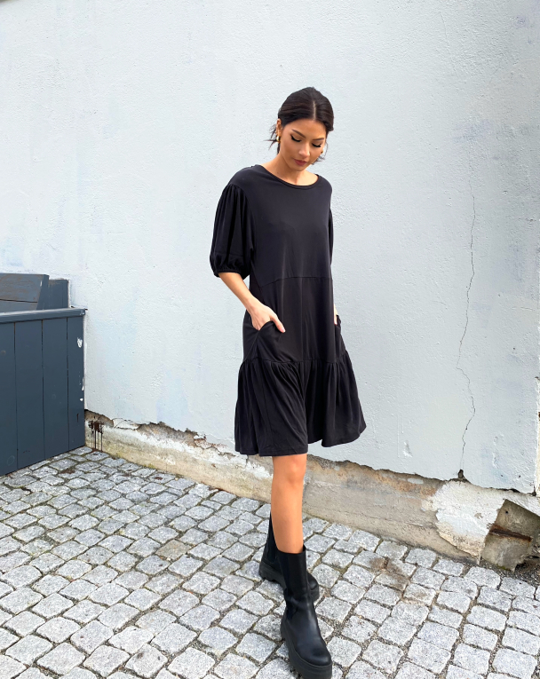 Jennifer SS Dress - Black  - Image 3
