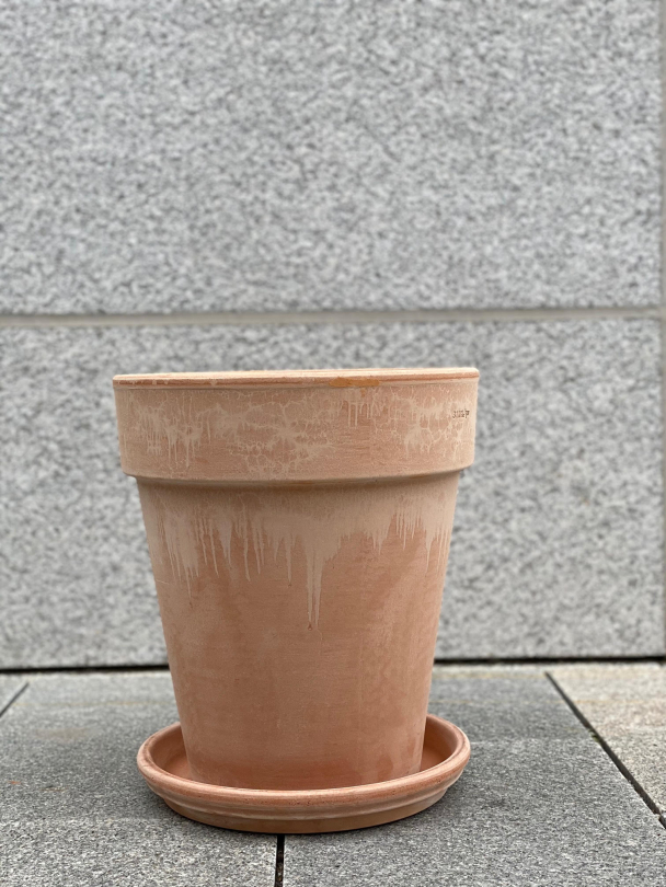 Terrakotta potte 31cm - inkl underfat - Image 1