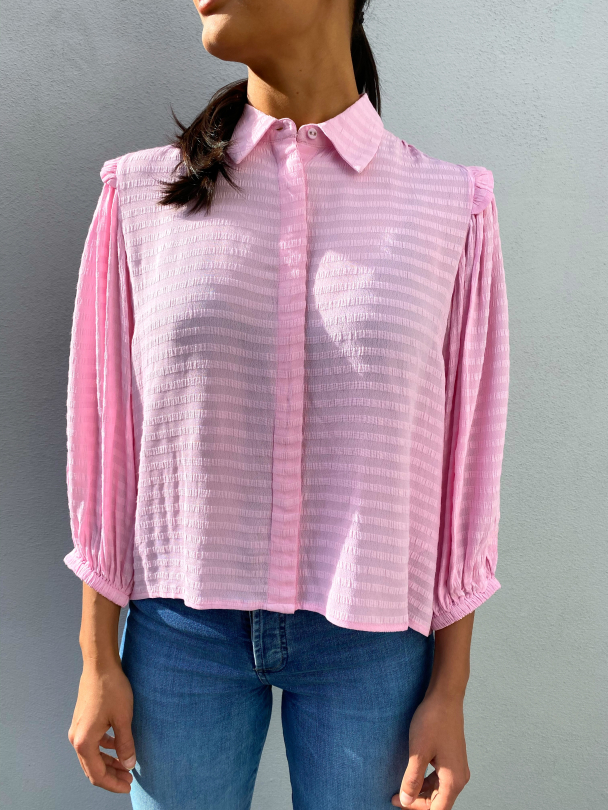 Anisma 3/4 Shirt - Roseate Spoonbill - Image 1