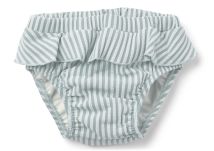Elise Baby Swim Pants Seersucker - Stripe Sea Blue/White