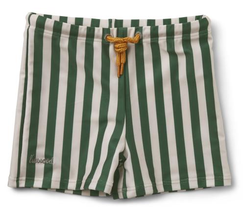 Liewood | Otto Swim Pants - Stripe Garden Green/Sandy