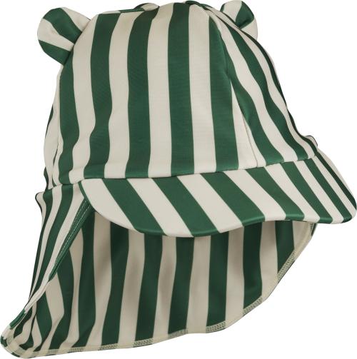 LIEWOOD - SENIA SUN HAT STRIPE GARDEN GREEN/SANDY