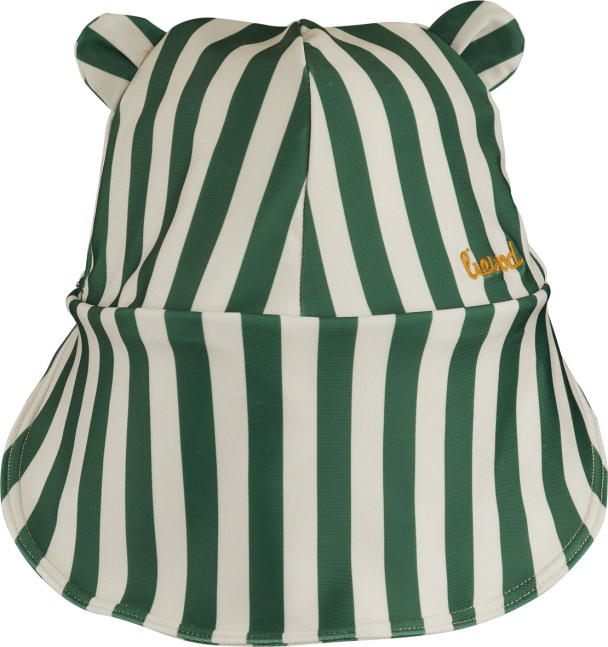 Senia Sun Hat - Stripe Garden Green/Sandy - Image 2