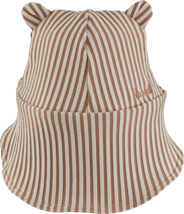 Senia Sun Hat Seersucker - Stripe Tuscany Rose/Sandy - Image 2