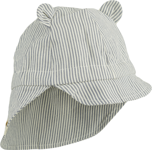 Gorm Solhatt - Y/D Stripe Blue Wave/Creme - Image 1