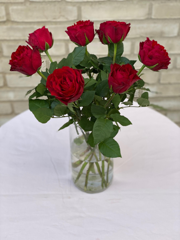 Klassisk glass vase - H:25cm/D:11cm - Image 8