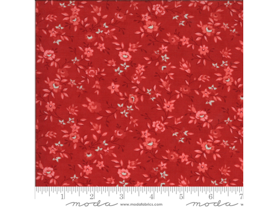 Roselyn floral red