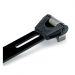 BILTWELL, SOLO SEAT HINGE. BLACK CHROMOLY
