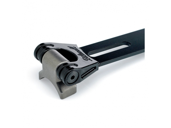 BILTWELL, SOLO SEAT HINGE. BLACK CHROMOLY