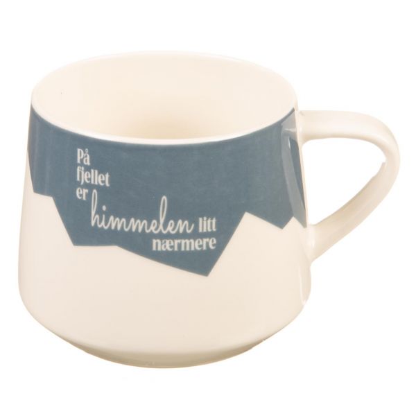 Krus På fjellet er himmelen litt...blå