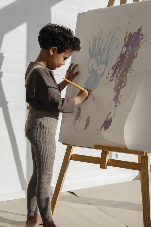 Footless Tights - Charcoaly Brown - Image 4