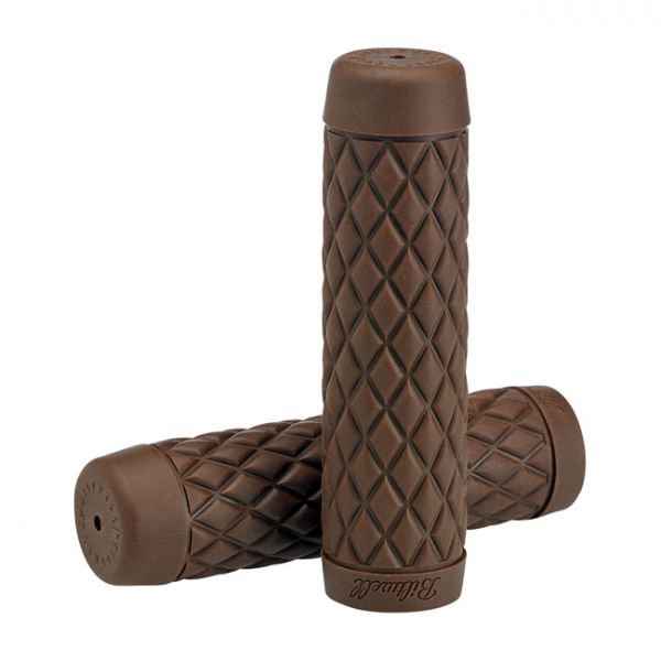 BILTWELL 1" TPV GRIPS TORKER CHOCOLATE