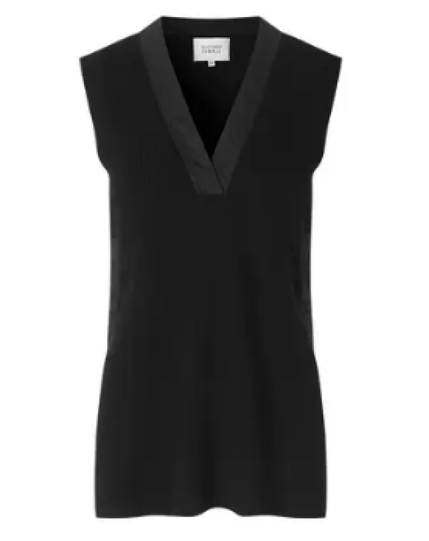Sapa knit Vest - Black  - Image 2