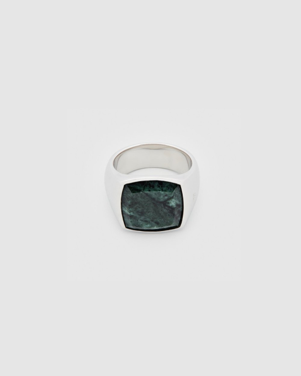 CUSHION GREEN MARBLE - Image 1