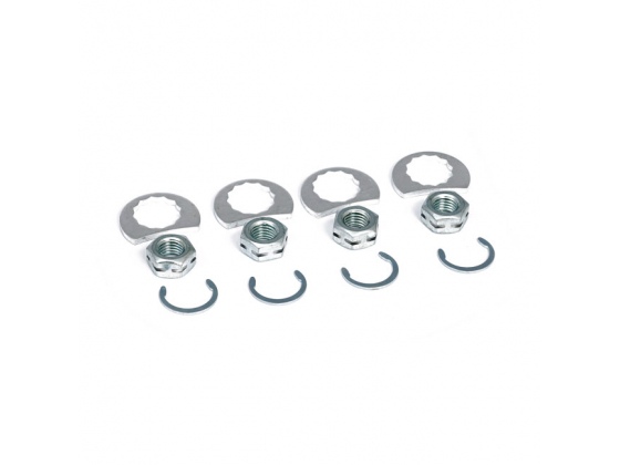 STAGE 8 EXHAUST NUT MOUNT KIT CHROME