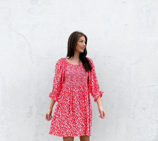 Bella Dress Strawberry - Image 4