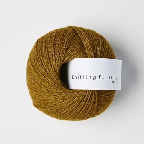 Mørk Okker - Merino - Knitting for Olive