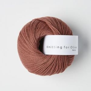 Blommerosa  - Merino - Knitting for Olive