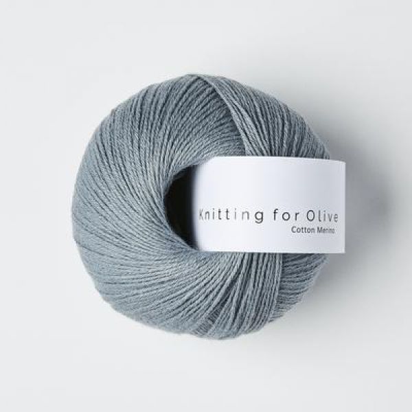 Elefantblå - Cotton Merino - Knitting for Olive