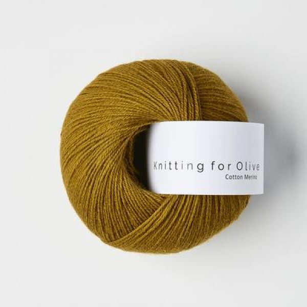 Mørk Okker - Cotton Merino - Knitting for Olive