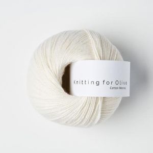 Naturhvid - Cotton Merino - Knitting for Olive
