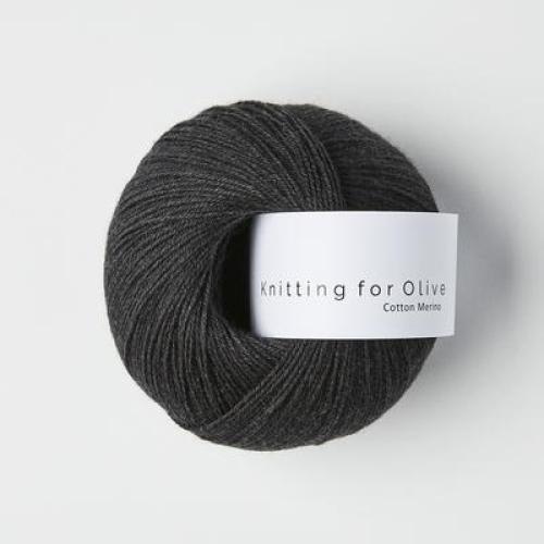 Skifergrå / Slate Gray - Cotton Merino  - KFO