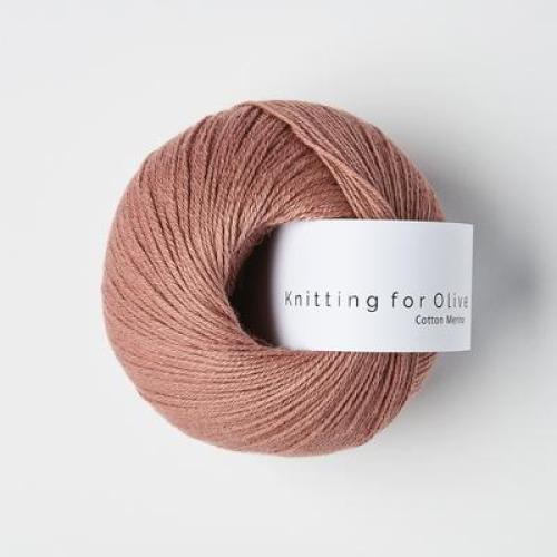 Terracotta Rosa / Terracotta Rose -  Cotton Merino - Knitting for Olive