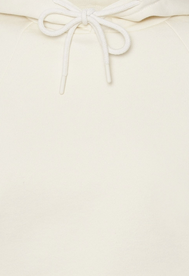 Viola Cropped Hoodie - Winter White  - Image 3