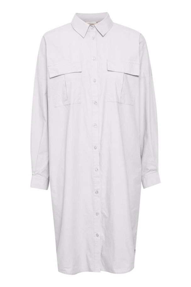 HalioGZ Shirt Dress - Bright White - Image 2