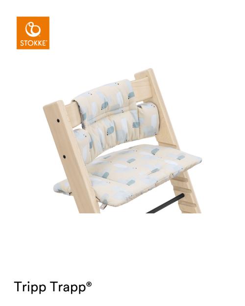 Stokke® | Tripp Trapp® Klassisk Pute - Birds Blue