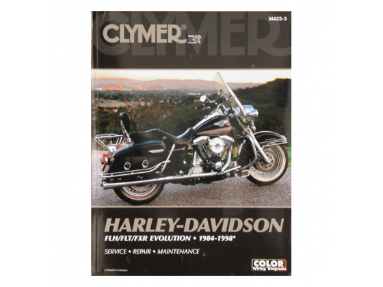 CLYMER SERVICE MANUAL 84-98 FLT, FXR.