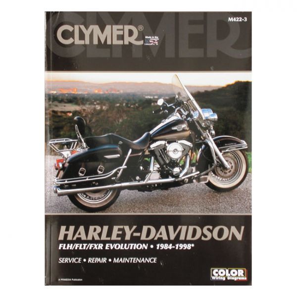 CLYMER SERVICE MANUAL 84-98 FLT, FXR.