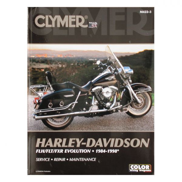 CLYMER SERVICE MANUAL 84-98 FLT, FXR.