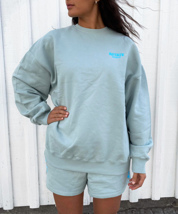 Iris Crewneck - Blue Surf  - Image 1