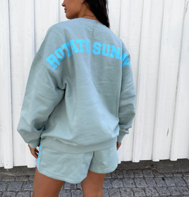 Iris Crewneck - Blue Surf  - Image 4