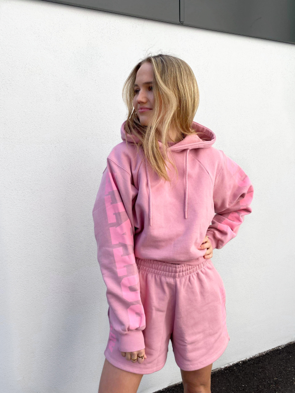 Viola Cropped Hoodie - Lilas - Image 5