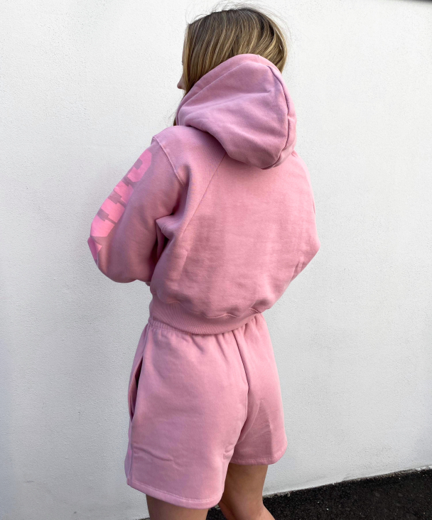 Viola Cropped Hoodie - Lilas - Image 6