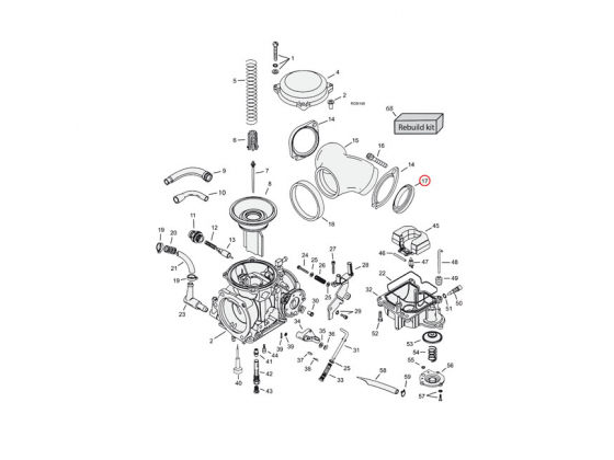 S&S INTAKE SEALS, FOR S&S MANIFOLDS