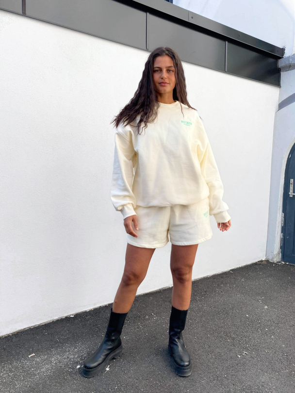 Iris Crewneck - Winter White - Image 5