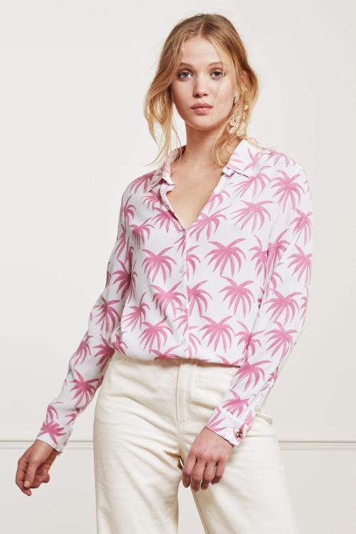 Lily Coco Blouse Palms