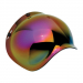 BILTWELL ANTI-FOG BUBBLE SHIELD RAINBOW