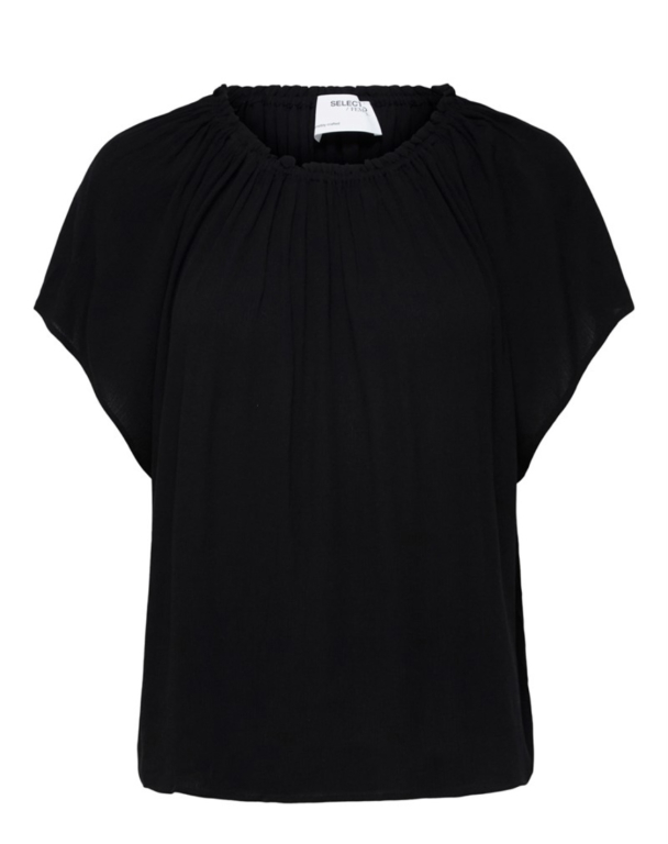 Minora Top - Black - Image 1