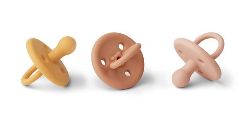 Liewood | Paula Pacifier 3-pk - Tuscany Rose Multi Mix