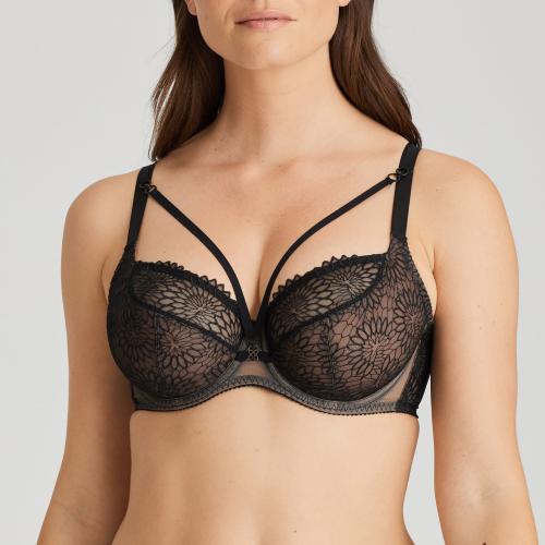 'Sophora' balcony bra, sort