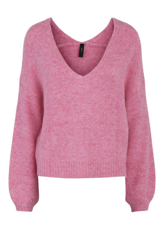Philippa Pullover- Apricot Brandy/Pink - Image 2