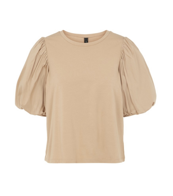 Bixa 2/4 Top - Tan  - Image 2