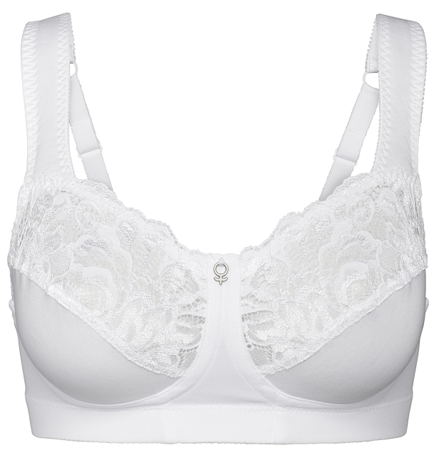 Support Soft Bra, hvit - Image 2