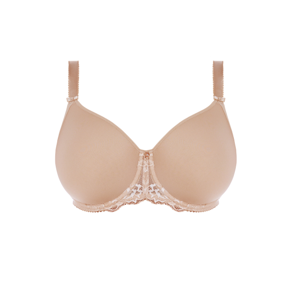 Aubree moulded spacer bra, natural beige - Image 2