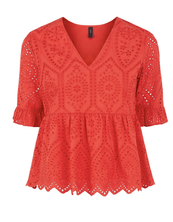 Josefine 2/4 Top - High Risk Red - Image 2